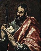 El Greco St. Paul France oil painting artist